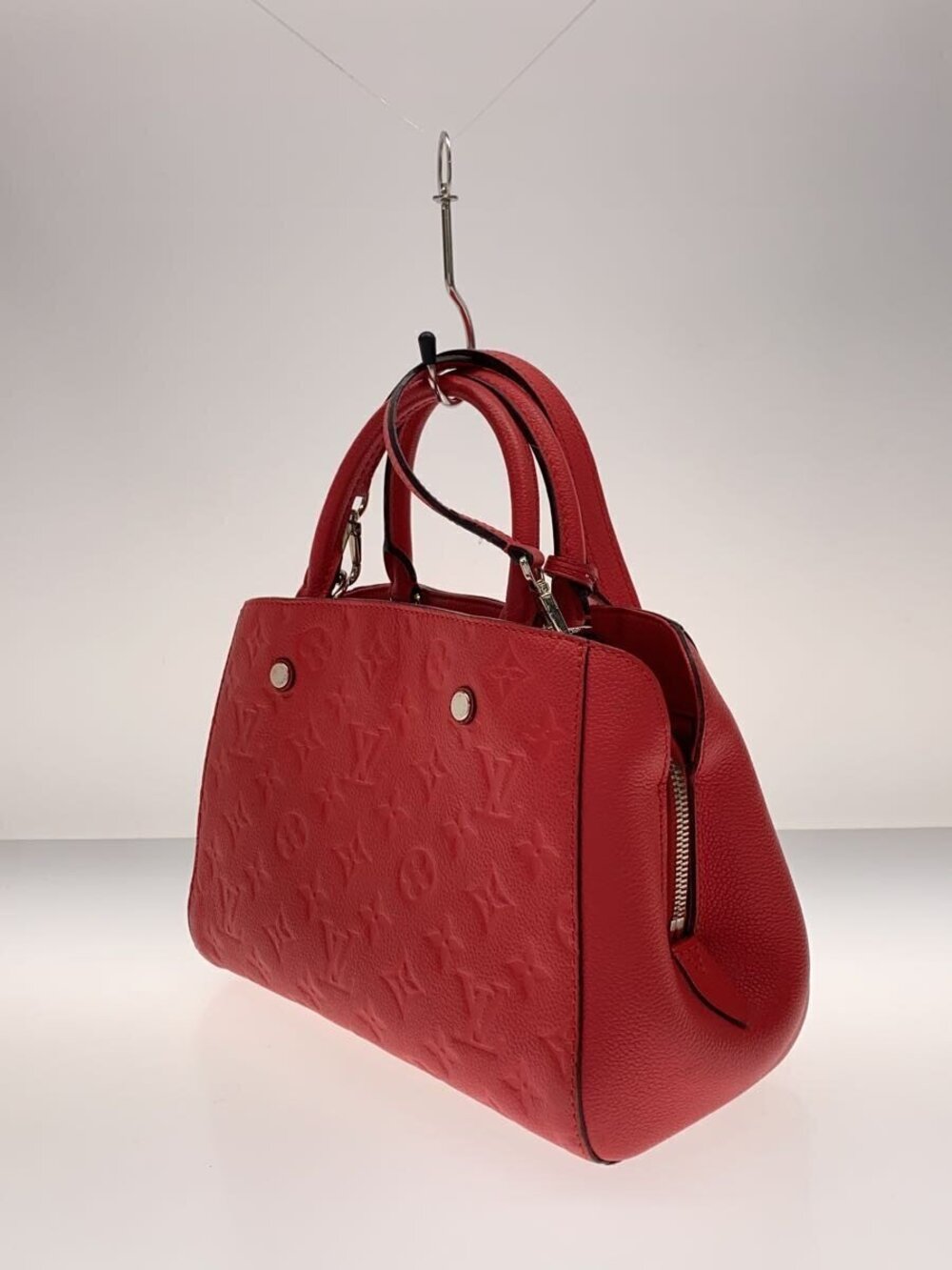 Louis Vuitton Handbag Empreinte Leather Bag Shoulder Monogram Montaigne Brown